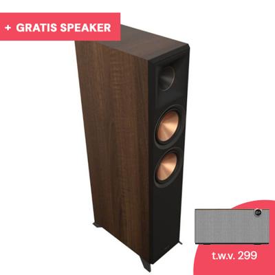 Klipsch: RP-6000F II Vloerstaande Speaker - Walnoot Klipsch: RP-6000F II Vloerstaande Speaker - Walnoot