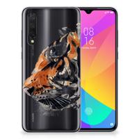 Smartphone hoesje Xiaomi Mi 9 Lite Watercolor Tiger