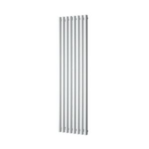 Designradiator Plieger Trento 1086 Watt Middenaansluiting 180x47 cm Wit Structuur