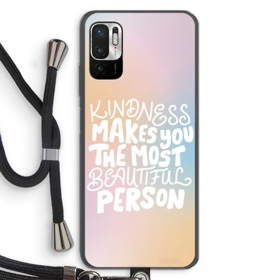 The prettiest: Xiaomi Redmi Note 10 5G Transparant Hoesje met koord