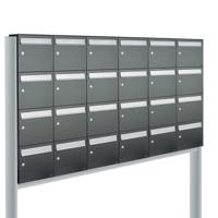 Allux Flow Set 6-Breed, 4-Hoog Op Statief Antraciet - 40040065_6x4s