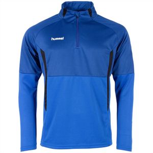 Hummel 108011 Authentic 1/4 Zip Top - Royal-Black - S