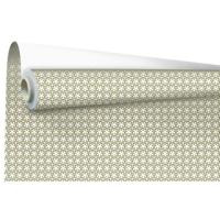 Cadeaupapier 50cm dessin Authentic wit/goud