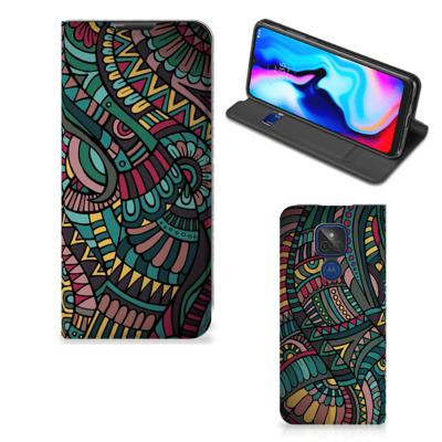 Motorola Moto G9 Play | Hoesje met Magneet | Aztec