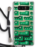 Crocs: Samsung Galaxy Note 8 Transparant Hoesje met koord