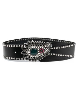 ISABEL MARANT ceinture Aliette en cuir - Noir