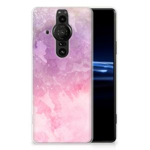 Hoesje maken Sony Xperia Pro-I Pink Purple Paint