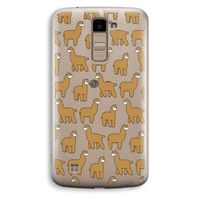 Alpacas: LG K10 (2016) Transparant Hoesje