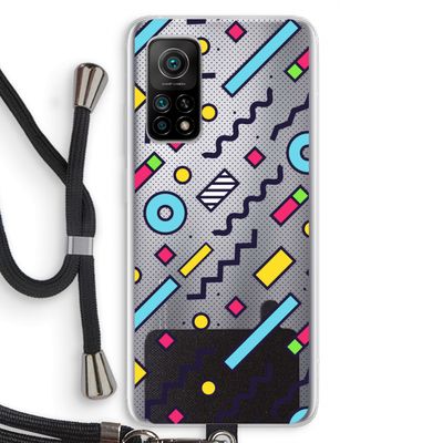 8-bit N°8: Xiaomi Mi 10T 5G Transparant Hoesje met koord