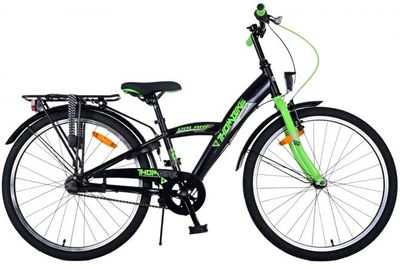 Volare thombike kinderfiets - jongens - 24 inch - groen zwart - 3 versnellingen