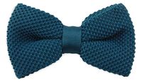 Sir Redman SRBOWTIE24002 Gebreide Strik - Petrol