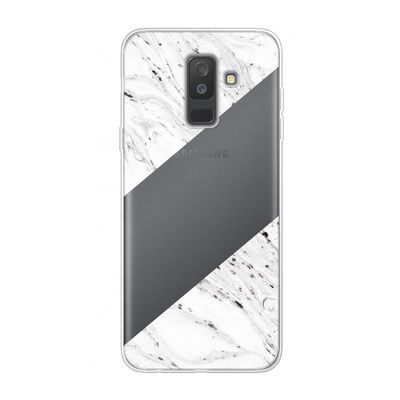 Biggest stripe: Samsung Galaxy A6 Plus (2018) Transparant Hoesje