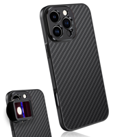 MOJOGEAR 17mm lens case voor iPhone 16 Pro Max - Carbon