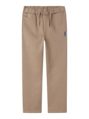 Name it winter sweat broek jongens - beige - loose fit - NkmOnslo
