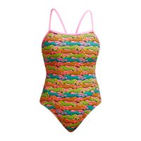 Funkita Lying Cheet Single Strap badpak dames 34