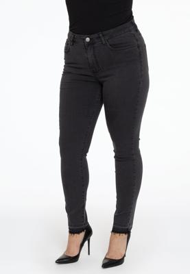 Yoek Ripped bottom jeans | Grijs | Maat 56