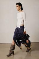 Studio rok met snitten - BLUE - S