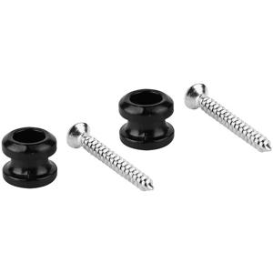 Boston BSLB-10-BK button voor straplocks met schroef (set van 2) zwart