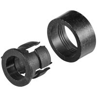 TRU COMPONENTS TC-10874496 LED-fitting PA66 Geschikt voor LED 5 mm SnapIn - thumbnail