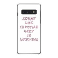 Christian Grey: Samsung Galaxy S10 4G Volledig Geprint Hoesje