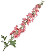 Silk-ka kunsttak delphinium 127cm roze