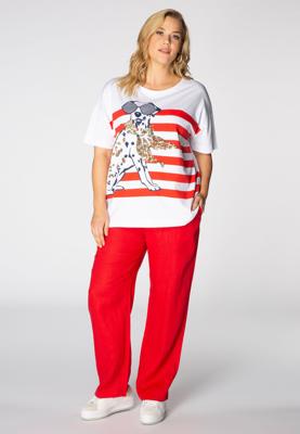 Yoek Lange broek | Rood | Maat 42/44