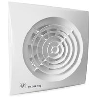 S&P Silent 100 CZ aan/uit Badkamer/ toilet ventilator - Ø100mm - thumbnail