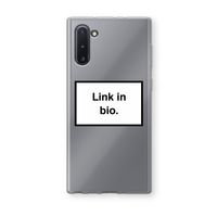 Link in bio: Samsung Galaxy Note 10 Transparant Hoesje
