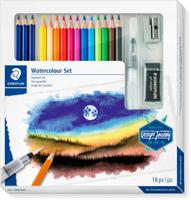 Staedtler Watercolour Set, set van 18 stuks