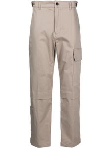 SONGZIO pantalon droit à poches cargo - Marron