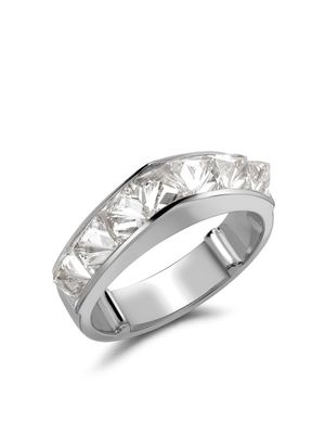 Pragnell bague RockChic en or blanc 18ct à diamants - Argent
