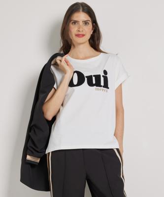 t-shirt boucle oui merci t-shirt boucle oui merci