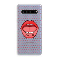 Yolo Denise: Samsung Galaxy S10 5G Transparant Hoesje
