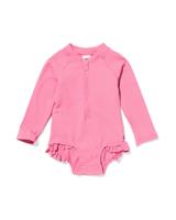 HEMA Babybadpak Met Lange Mouwen Roze (roze)
