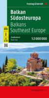 Wegenkaart - landkaart Balkan - Zuidoost Europa | Freytag & Berndt - thumbnail