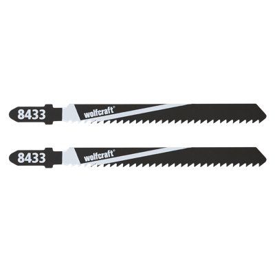 Wolfcraft Decoupeerzaagbladen | T-schacht | L75mm | 2 stuks - 8433000