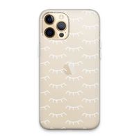 Wimpers: iPhone 13 Pro Max Transparant Hoesje