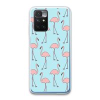Anything Flamingoes: Xiaomi Redmi 10 Transparant Hoesje