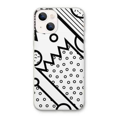 Pop Art #4: iPhone 13 Transparant Hoesje