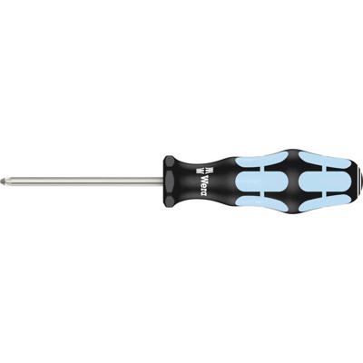 Wera 3355 05032031001 Werkplaats Kruiskop schroevendraaier PZ 1 Koplengte: 80 mm DIN ISO 8764-PZ