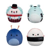 Micromallows Squishmallows knuffel 4-pack Salmon - 6 cm
