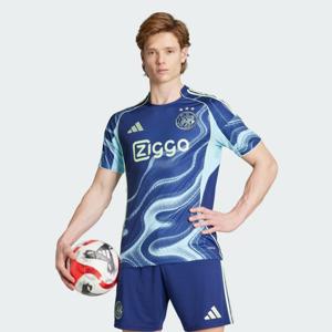 Ajax Uit Shirt Senior 2025/2026 - Maat L - Kleur: DonkerblauwLichtgroen | Soccerfanshop