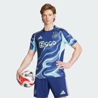Ajax Uit Shirt Senior 2025/2026 - Maat M - Kleur: DonkerblauwLichtgroen | Soccerfanshop