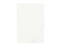 Biberna Fijn jersey hoeslaken (140-160 x 200 cm, Wit) - thumbnail