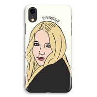 Mary Kate: iPhone XR Volledig Geprint Hoesje