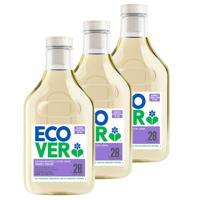 Ecover Wasmiddel Voordeelverpakking 3 x 1,43L - Ecologisch & Krachtig - Voor Gekleurde Was - Appelbloesem & Freesia Geur - thumbnail
