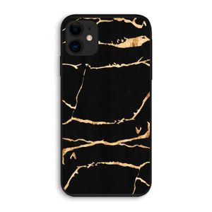 Gouden marmer: iPhone 11 Biologisch afbreekbaar hoesje