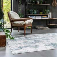 Vloerkleed Vintage Babylon Petrol 160x240 Cm 160x240 Cm Laagpolig Grandstone - Dekbed-Discounter.nl