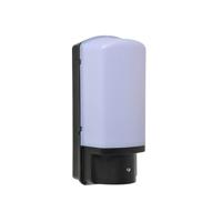 Wandlamp ZWART 230Volt IP44 dag-nacht sensor