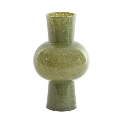 Vaas halley glas olijf groen M
